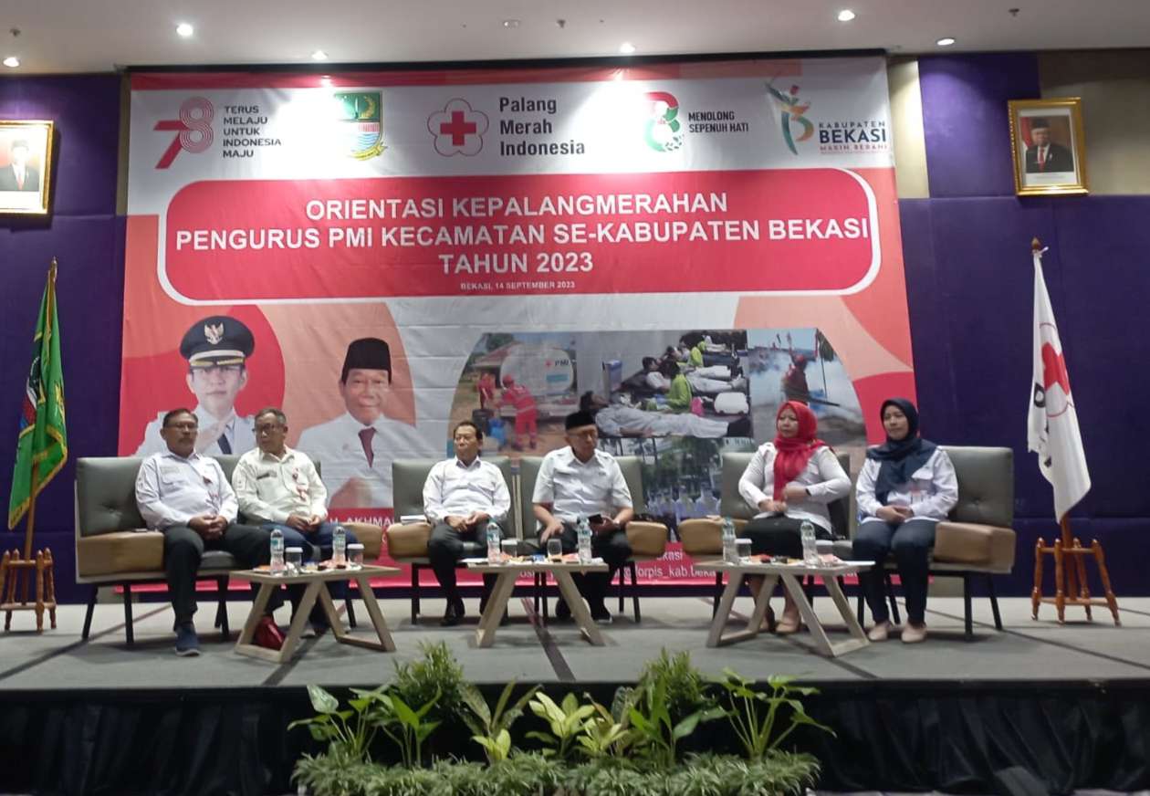 Pengurus PMI Kecamatan Berperan Penting Dalam Penanganan Bencana