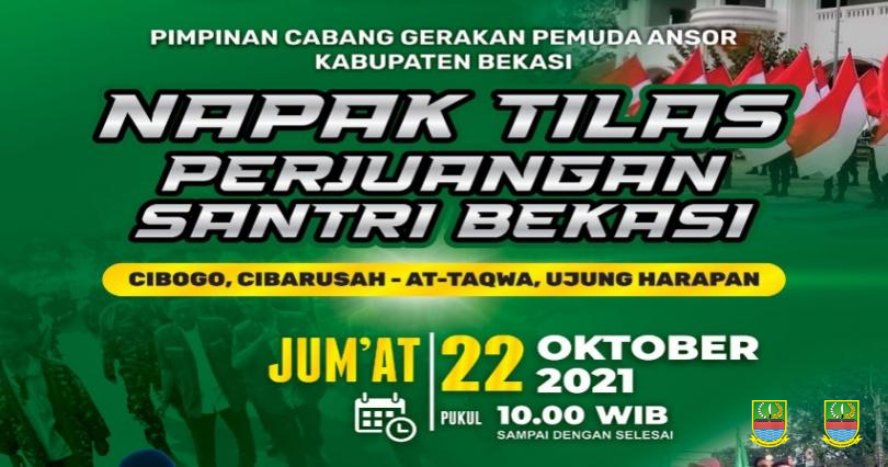 Hari Santri Nasional, GP Ansor Gelar Kirab Santri Bekasi