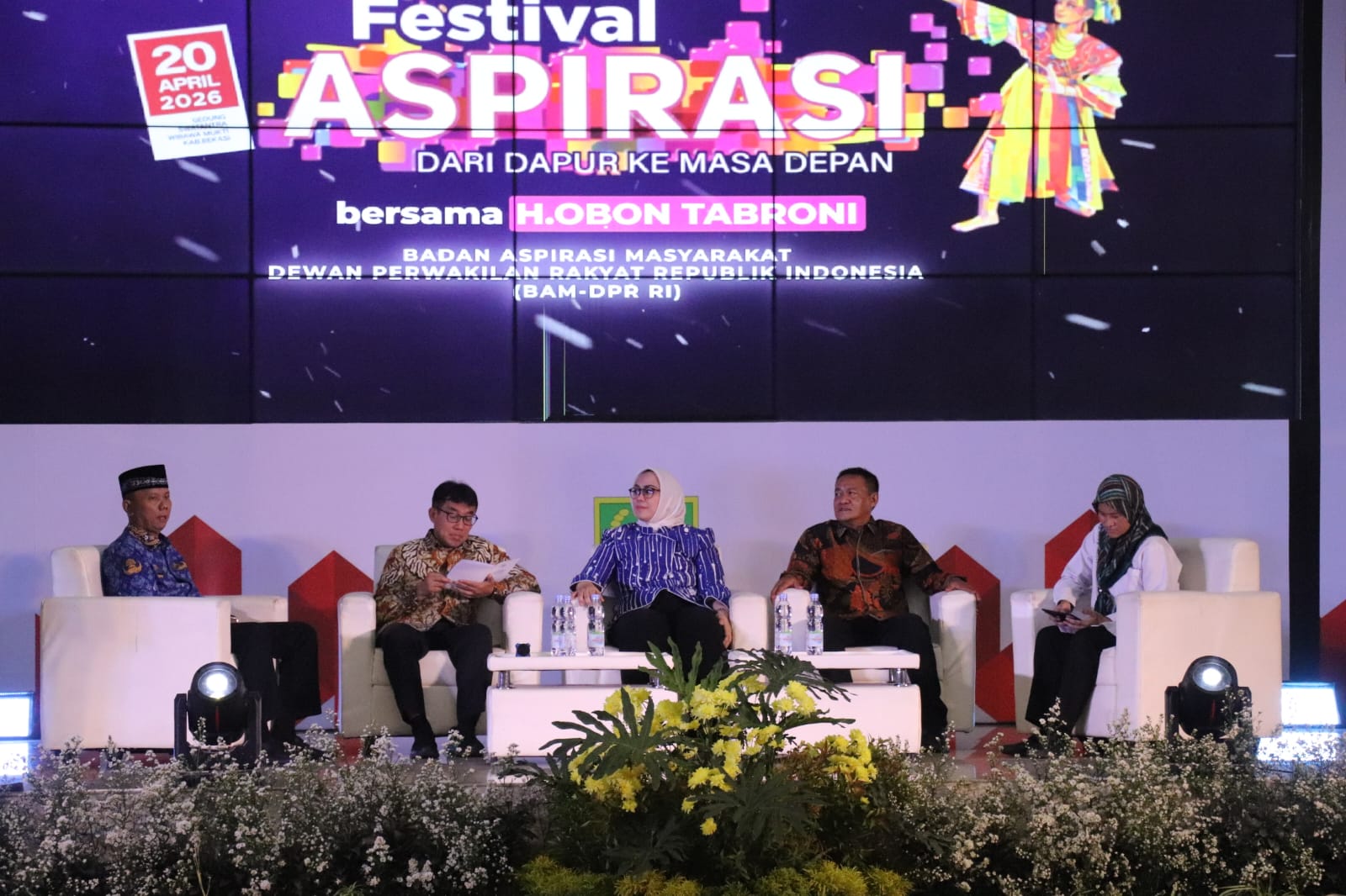 Pemkab Bekasi Tegaskan Dukungan Program Makan Bergizi di Festival Aspirasi DPR RI