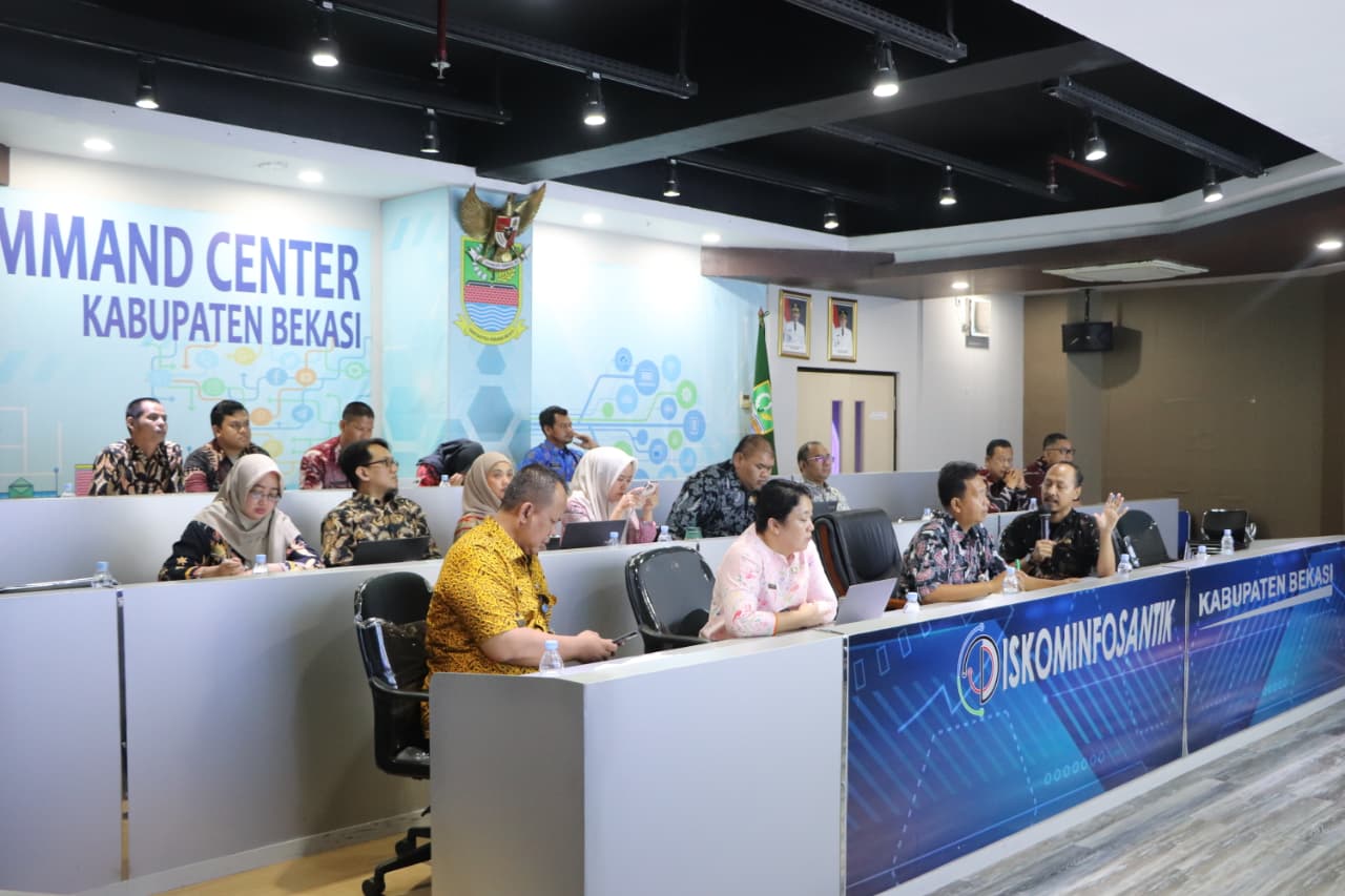 Rakor PPID Kabupaten Bekasi Matangkan Uji Konsekuensi DIK dan DIP di Seluruh PD