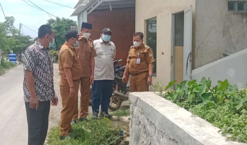 Camat Cikarang Selatan Monev Kegiatan Pembangunan Yang Gunakan Dana Desa