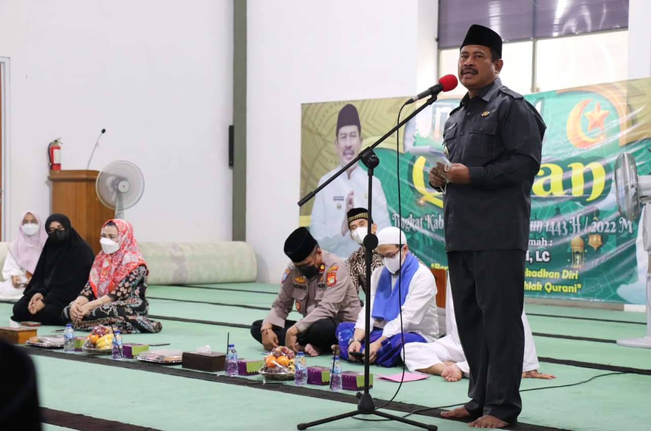 Plt Bupati Bekasi Hadiri Peringatan Nuzulul Quran Di Masjid Al Jihad