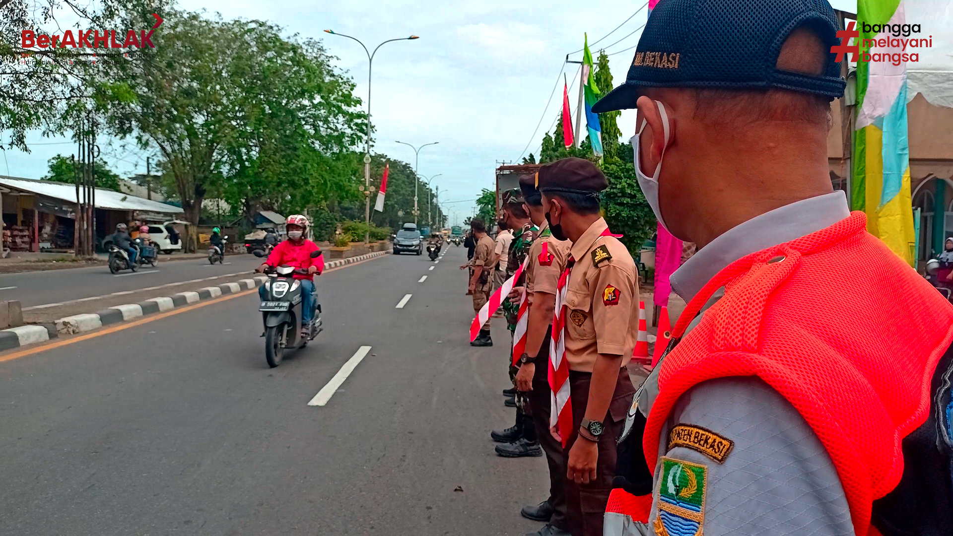 Plt Bupati Bukasi Hadiri Penanaman Pohon Yang Diselenggarakan Kadin Kabupaten Bekasi