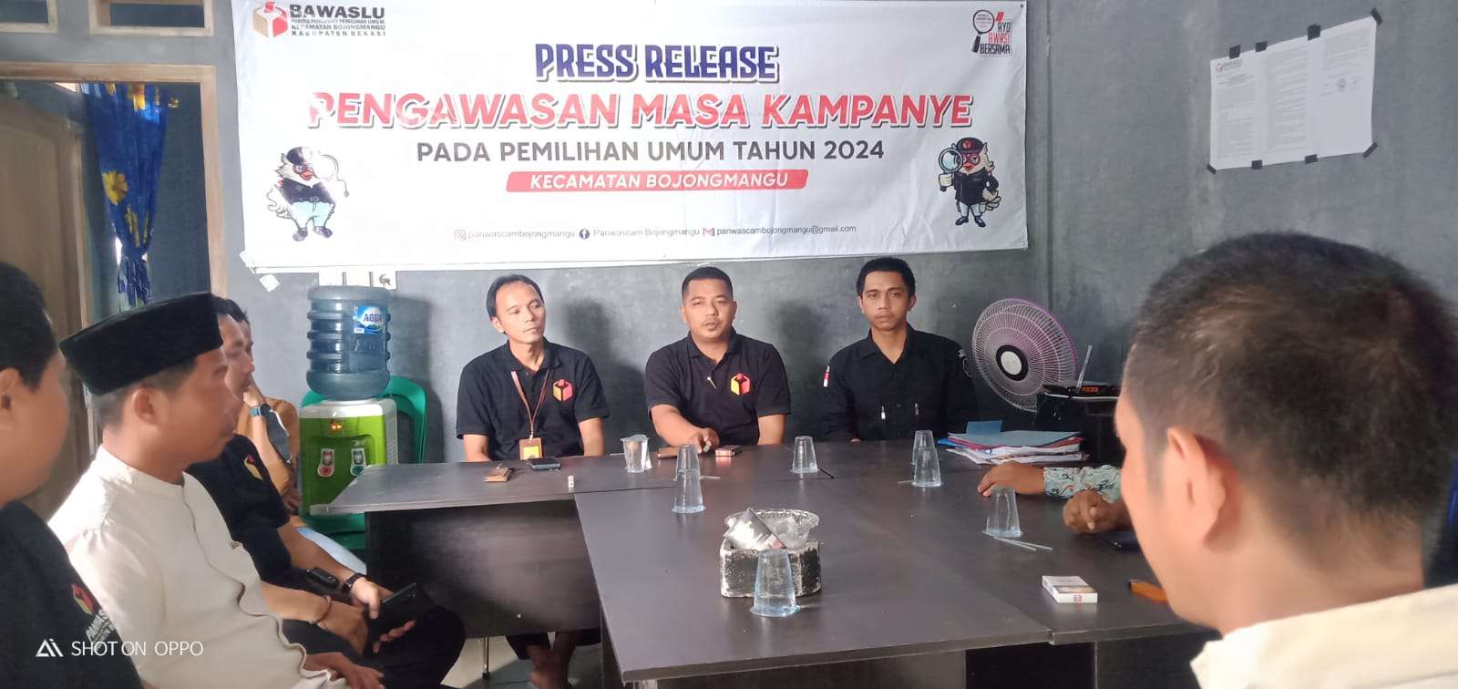 Hingga Akhir Januari, Panwascam Bojongmangu Telah Lakukan Pengawasan 14 Kegiatan Pemilu - Kabupaten Bekasi
