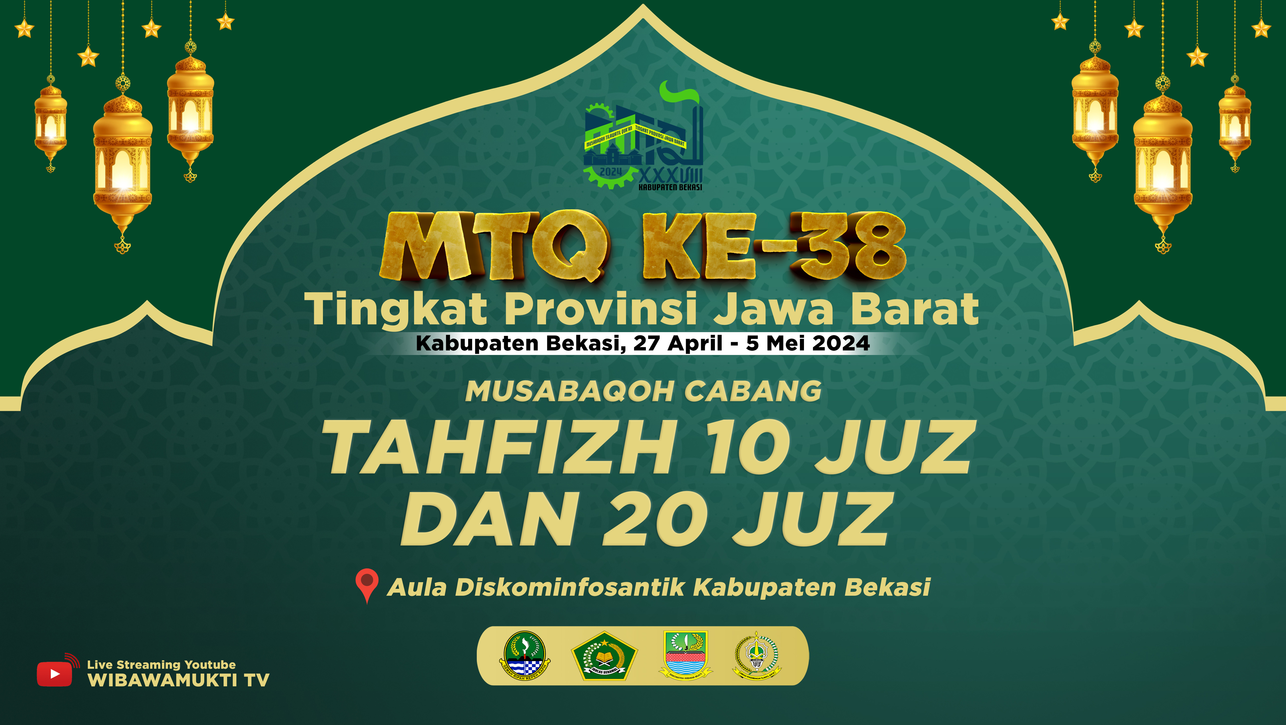 Live Musabaqoh Cabang Tahfizh 10 Juz dan 20 Juz